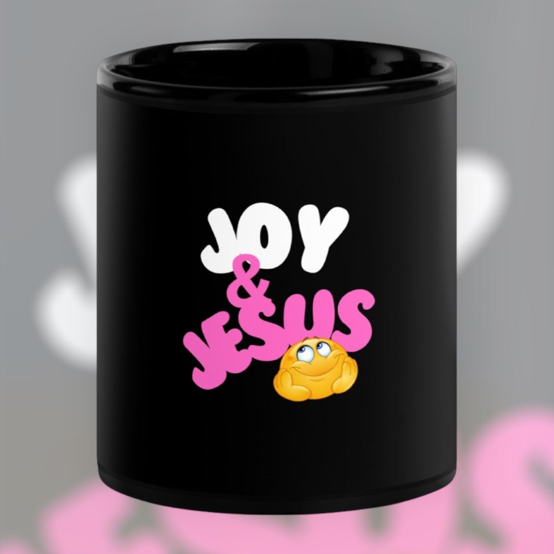 Black Glossy Mug
