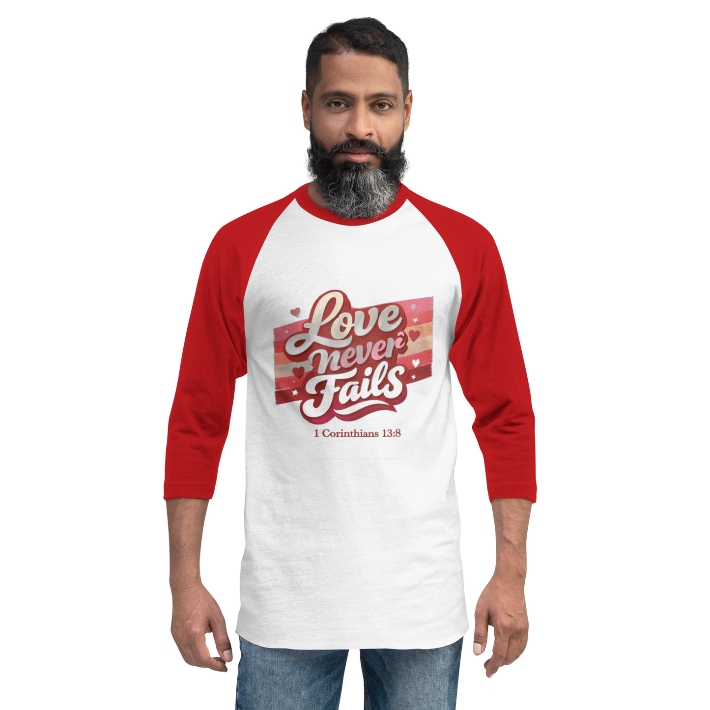 3/4 sleeve raglan shirt