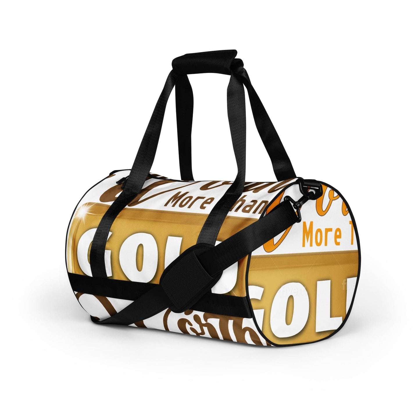 Journey of Becoming All-over print gym bag