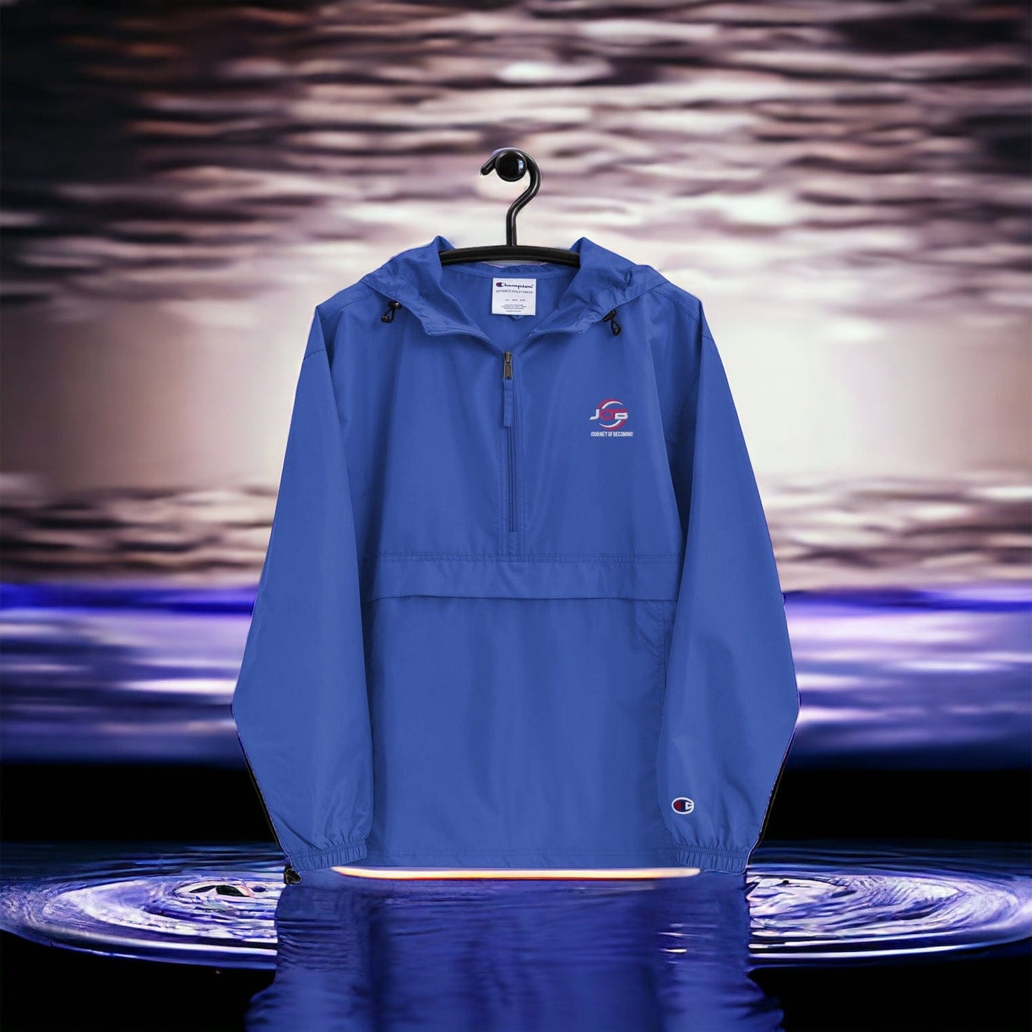 Journey of Becoming Embroidered Champion Packable Jacket