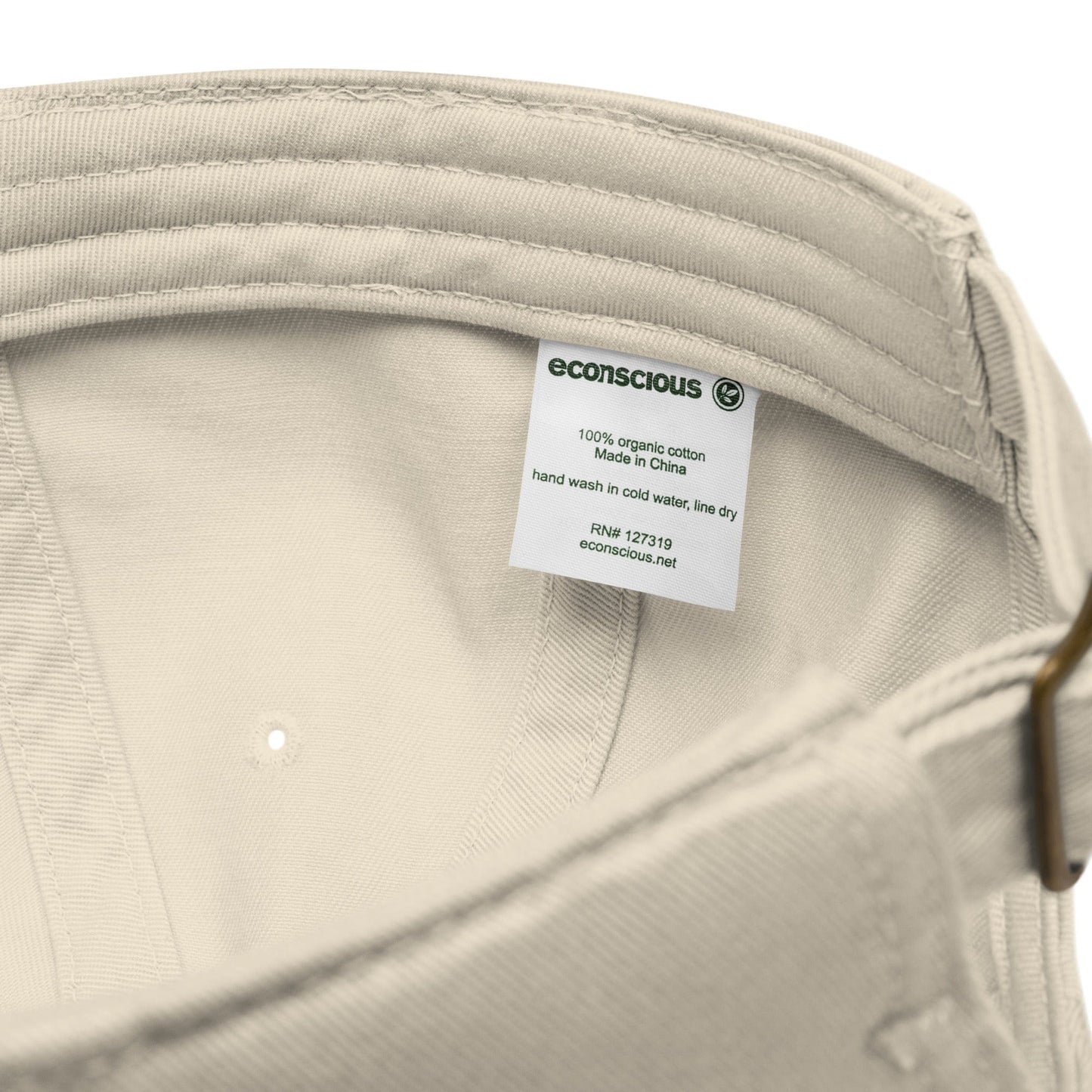 Journey of Becoming Oyster Organic dad hat