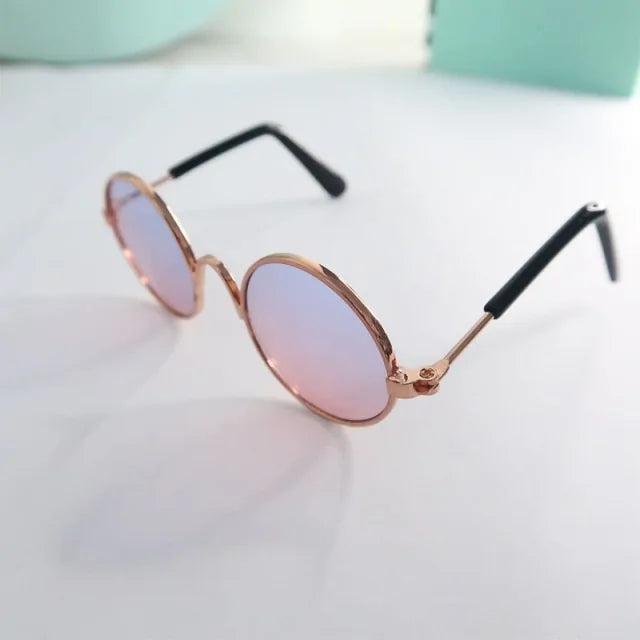 Vintage Round Cat Sunglasses