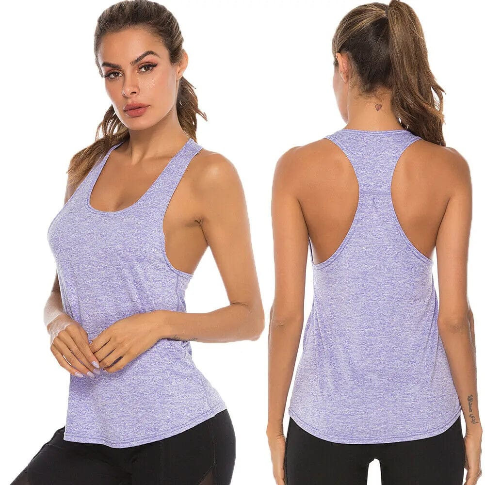 Journey of Becoming Light Pink / M Running Vest Fitness Yoga Shirts