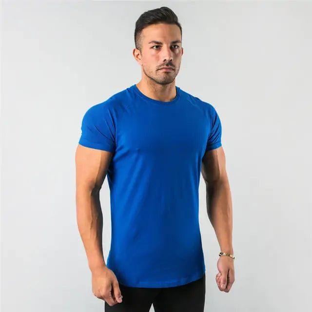 Journey of Becoming Blue / XL Male Gym T-Shirt