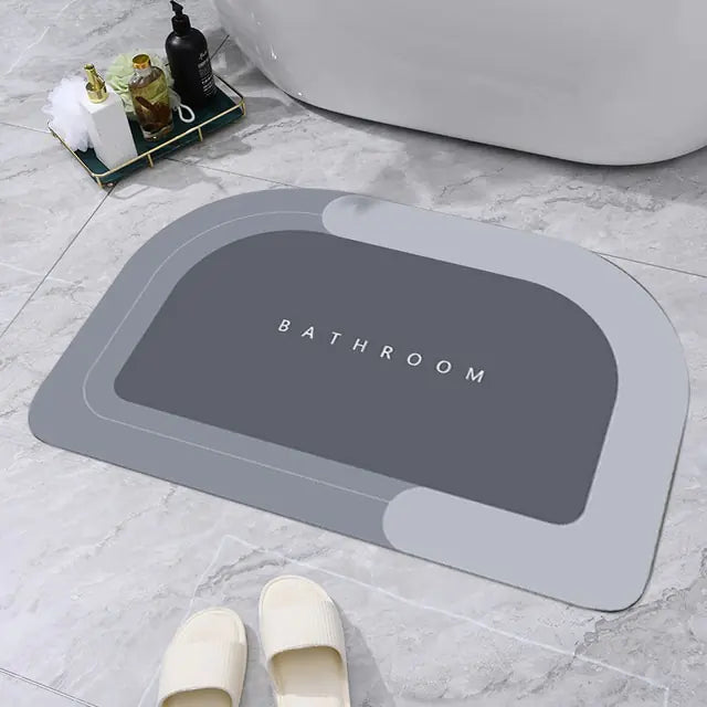 Napa Skin Bathroom Mat Super Absorbent Rug Bath Non Slip