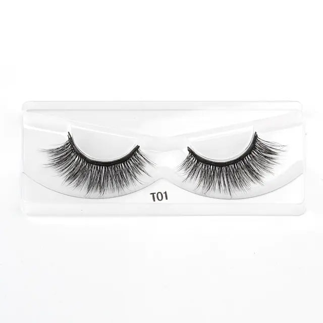 New 1/3Pairs Magnetic Eyelashes False Lashes