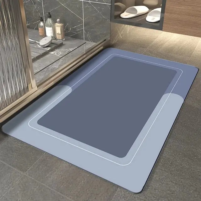 Napa Skin Bathroom Mat Super Absorbent Rug Bath Non Slip