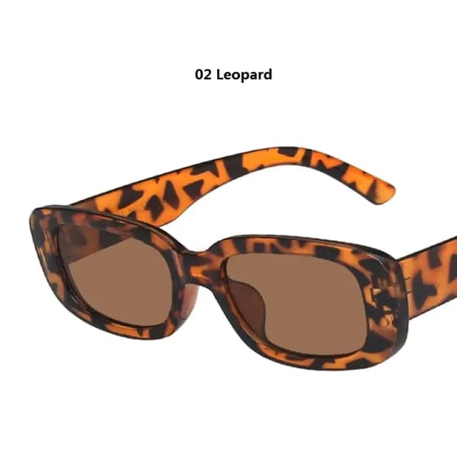 Journey of Becoming 02 Leopard Vintage Sunglasses