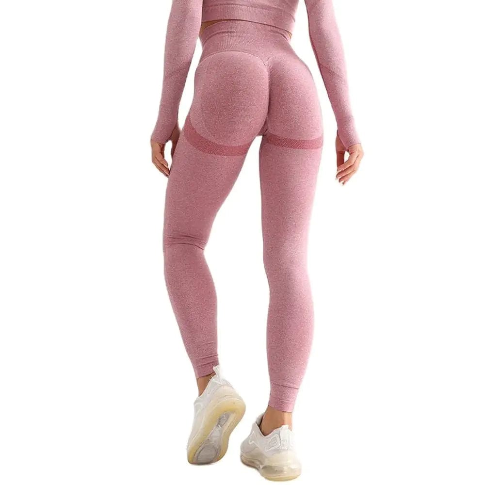 Journey of Becoming 03 Tights Dark pink / L Fitness Running Yoga Pants