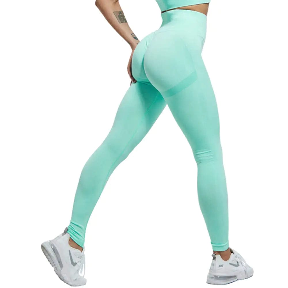 Journey of Becoming 03 Tights Lake Green / L Fitness Running Yoga Pants