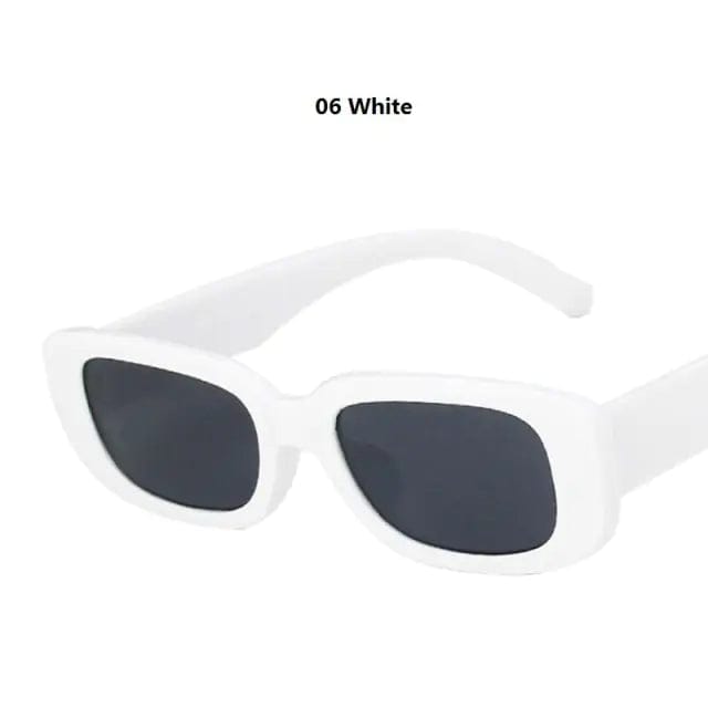 Journey of Becoming 06 White Vintage Sunglasses