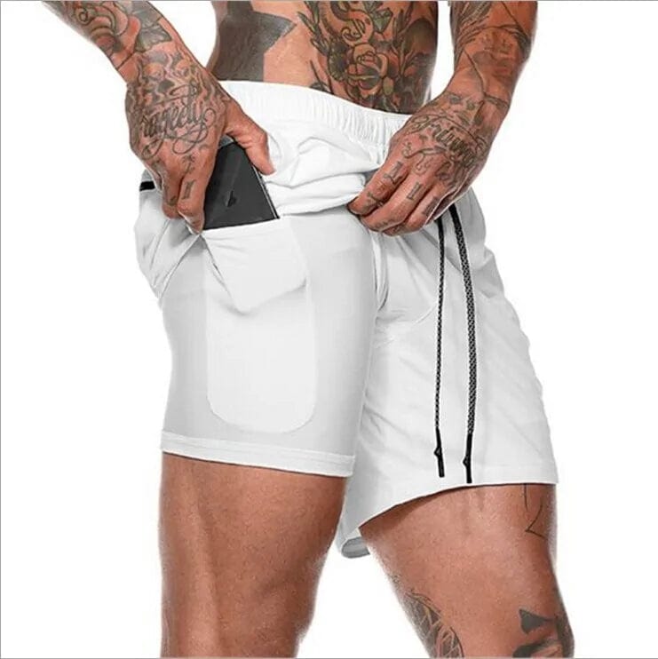 Journey of Becoming 2019 Mens 2 in 1 Fitness Running Shorts