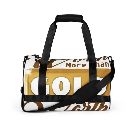 Journey of Becoming All-over print gym bag