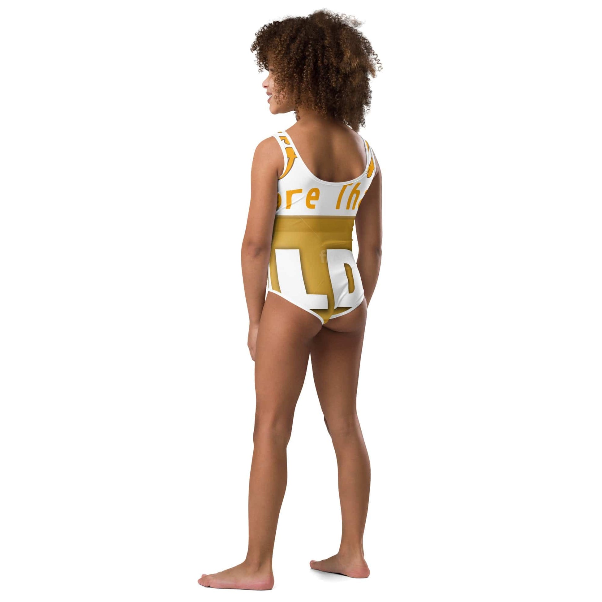 Journey of Becoming All-Over Print Kids Swimsuit