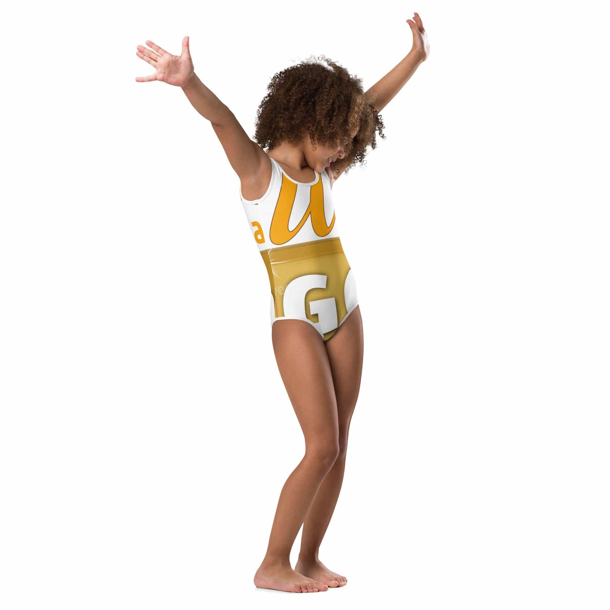 Journey of Becoming All-Over Print Kids Swimsuit