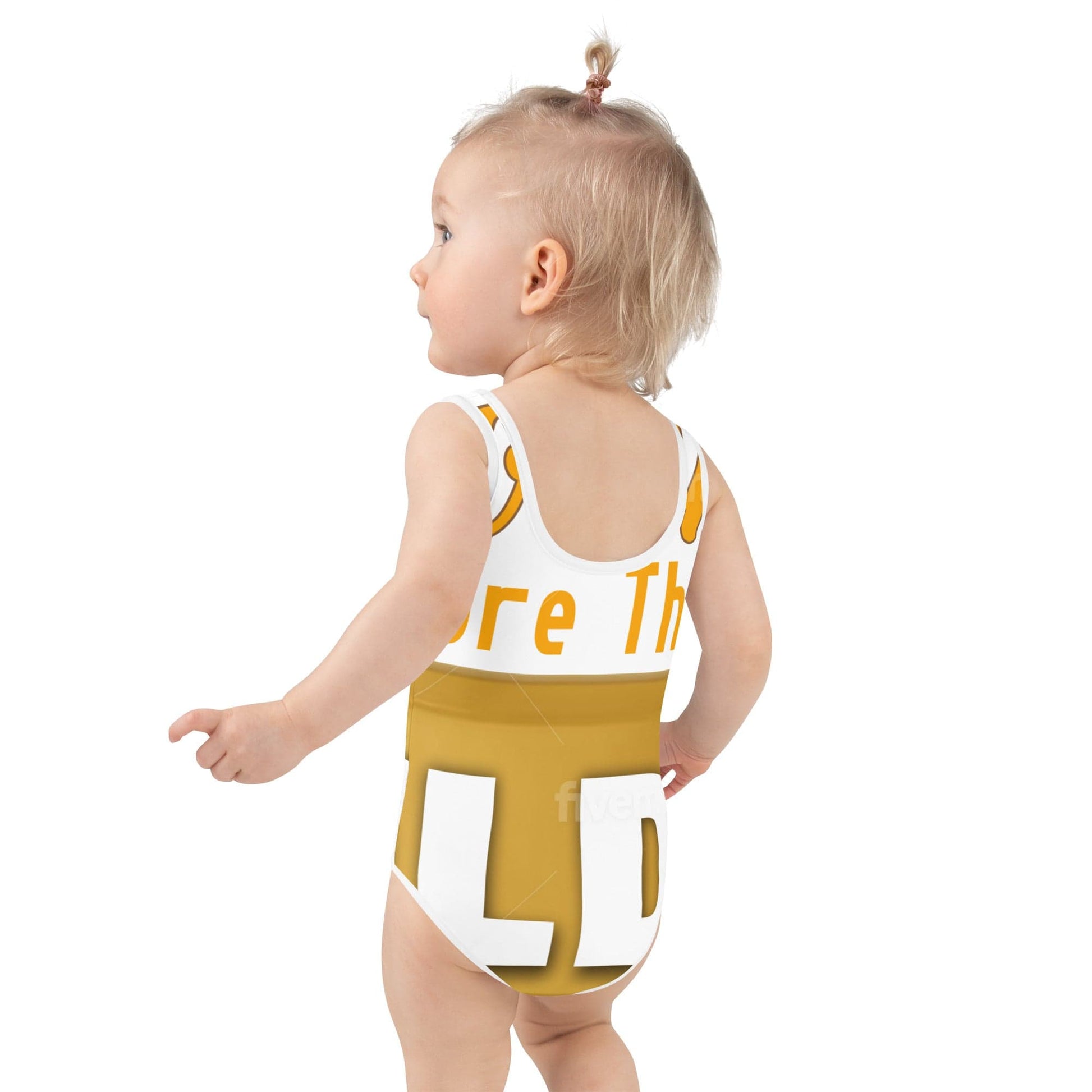 Journey of Becoming All-Over Print Kids Swimsuit