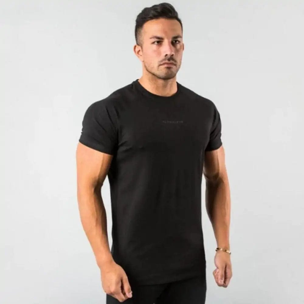 Journey of Becoming Black 1 / L Men Fitted Gym T-Shirt