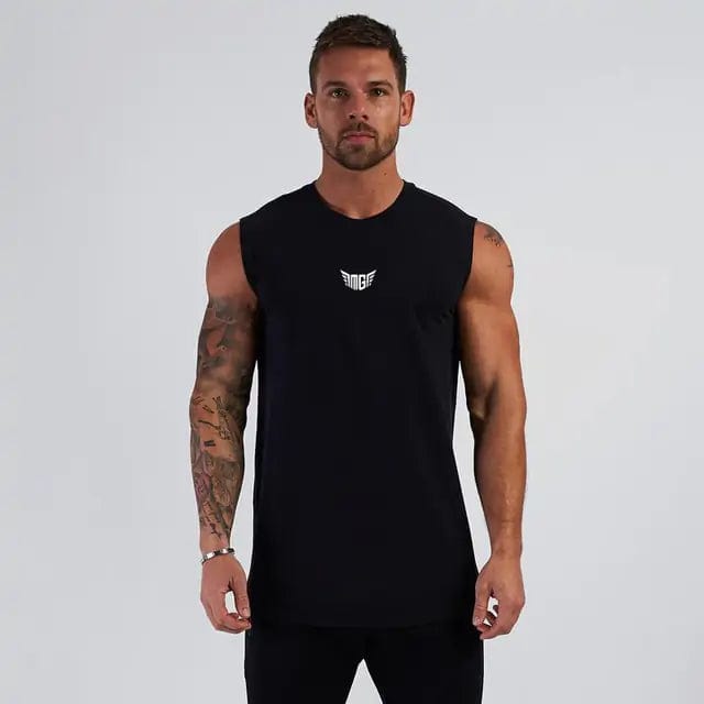 Journey of Becoming Black 12 / L Compression Gym Tank Top for Men