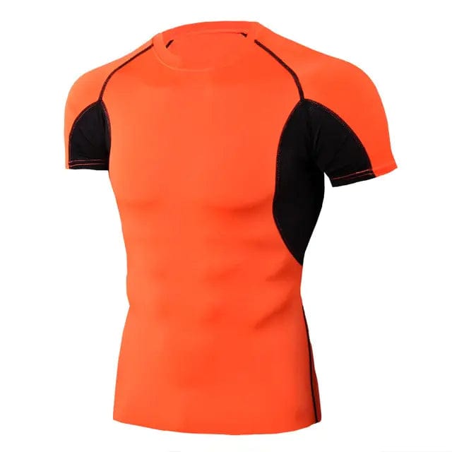 Journey of Becoming Black and Neon Green / L Quick-Dry Men's Running Gym Shirt