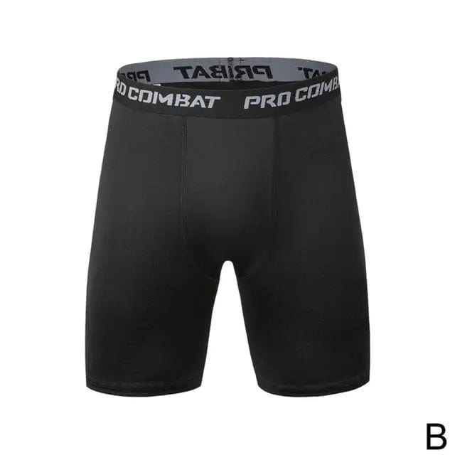 Journey of Becoming Black Cycling / L Men's Fitness Elastic Shorts