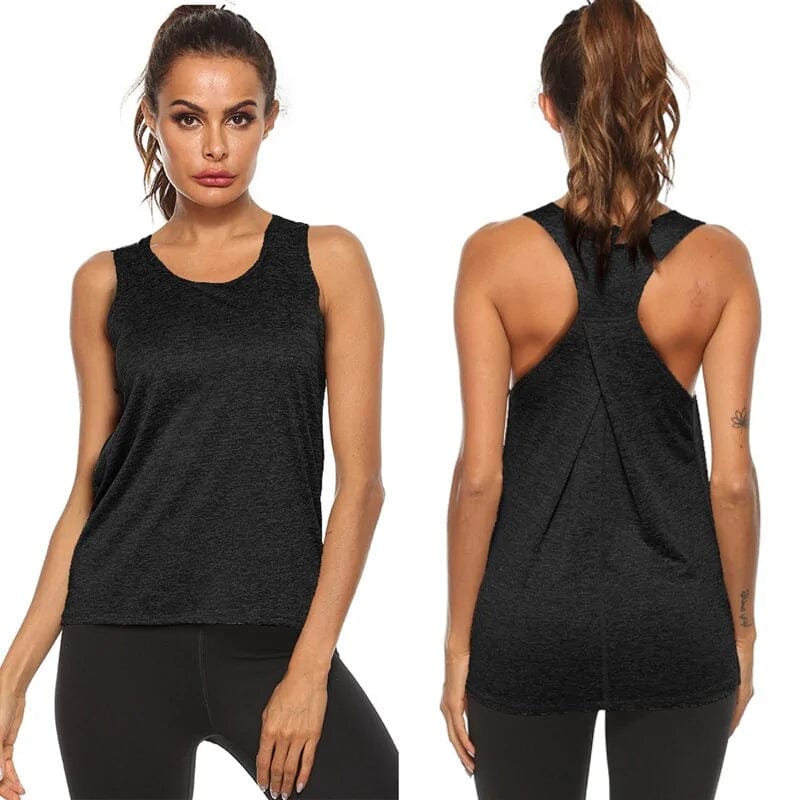 Journey of Becoming Black / L Running Vest Fitness Yoga Shirts