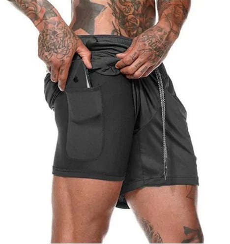 Journey of Becoming Black / Medium 2019 Mens 2 in 1 Fitness Running Shorts