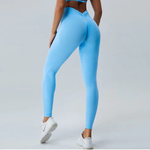 Journey of Becoming Blue 2 / XS Sexy V Butt Push Up Fitness High Waist Pants