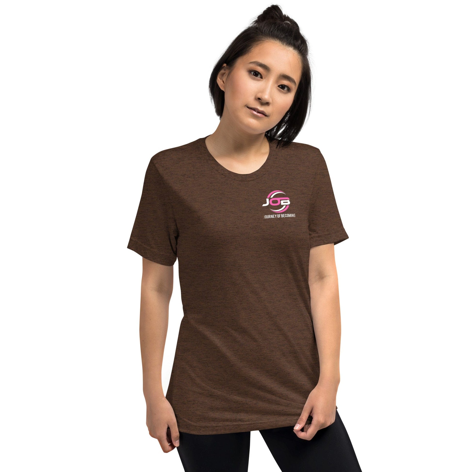 Journey of Becoming Brown Triblend Short sleeve t-shirt