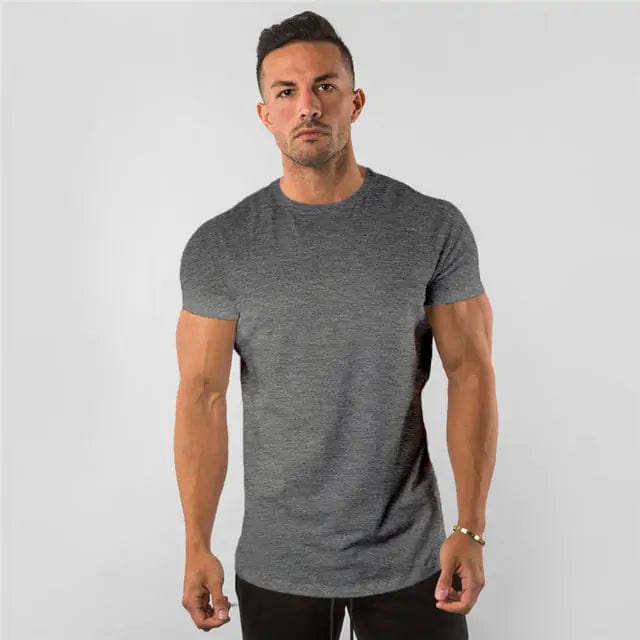 Journey of Becoming Dark Grey / L Male Gym T-Shirt