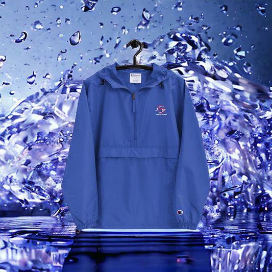 Journey of Becoming Embroidered Champion Packable Jacket
