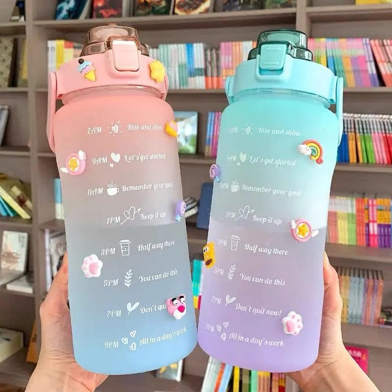 Journey of Becoming Fitness Drinking Bottle