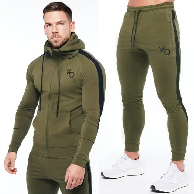 Journey of Becoming Green Suit / XL Gym Jogger Sports Suit