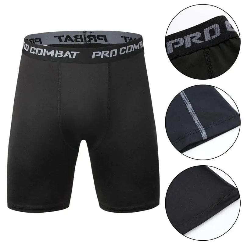 Journey of Becoming Men's Fitness Elastic Shorts