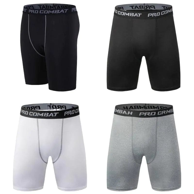 Journey of Becoming Men's Fitness Elastic Shorts