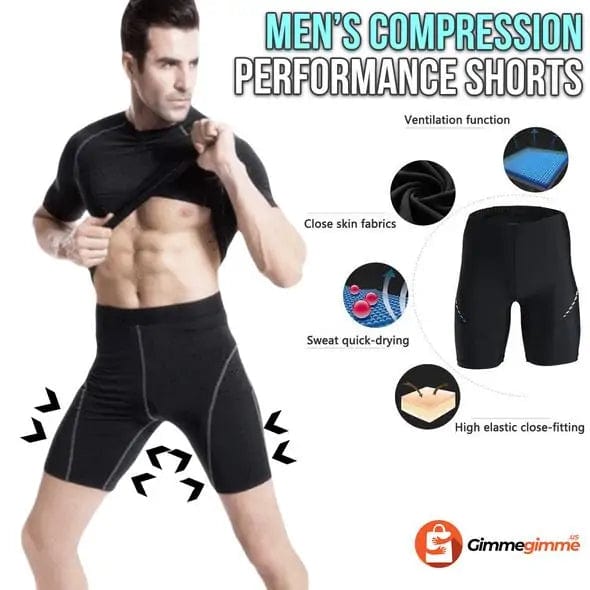 Journey of Becoming Mens Compression Performance Shorts