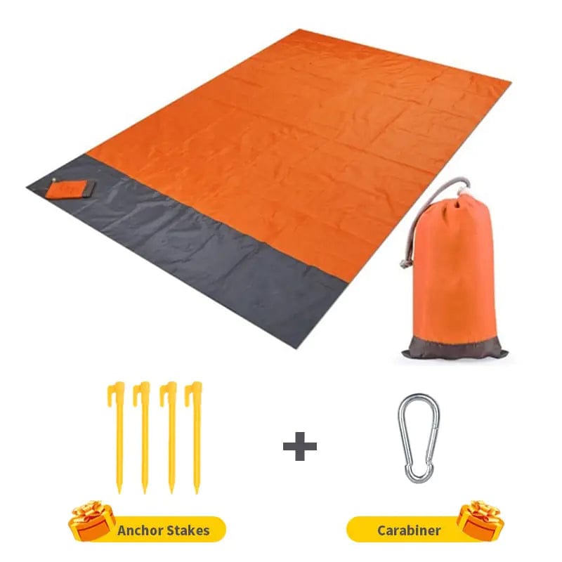 Journey of Becoming Orange / 200x210cm Portable Beach Mat