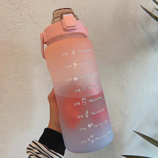 Journey of Becoming Pink / 2.0L Fitness Drinking Bottle