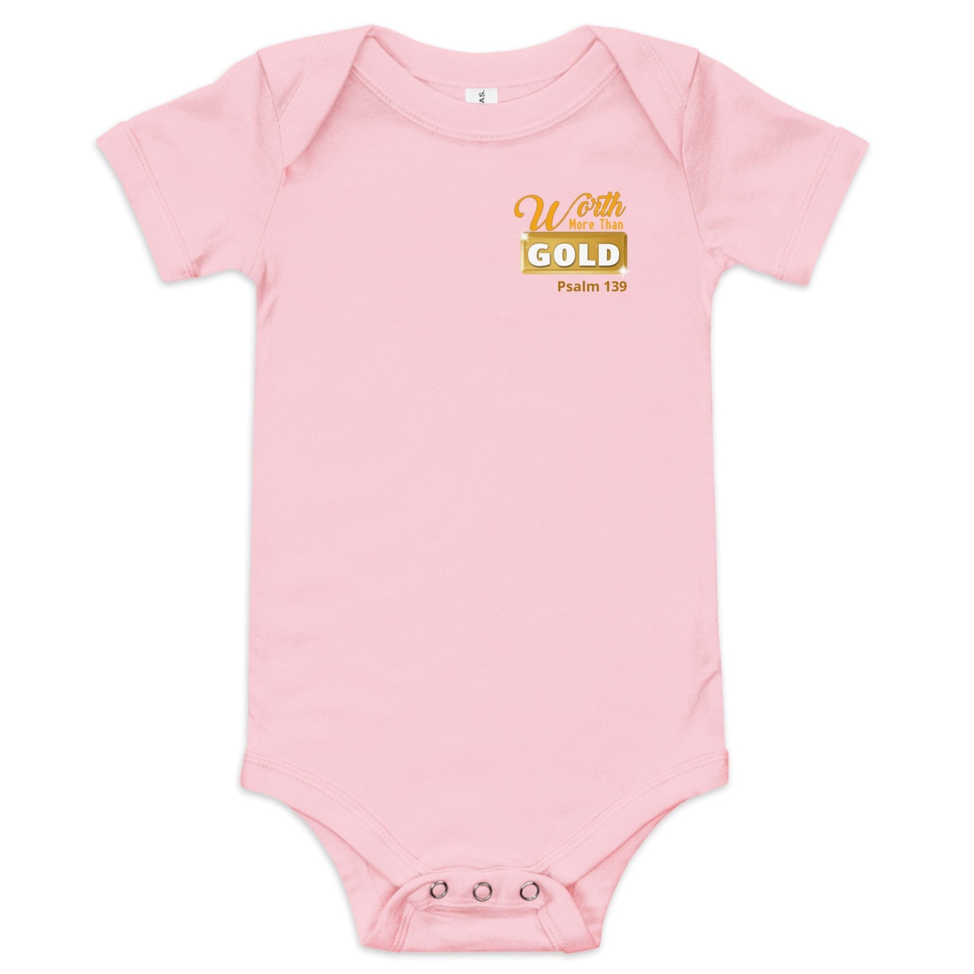 Journey of Becoming Pink / 3-6m Baby short sleeve one piece