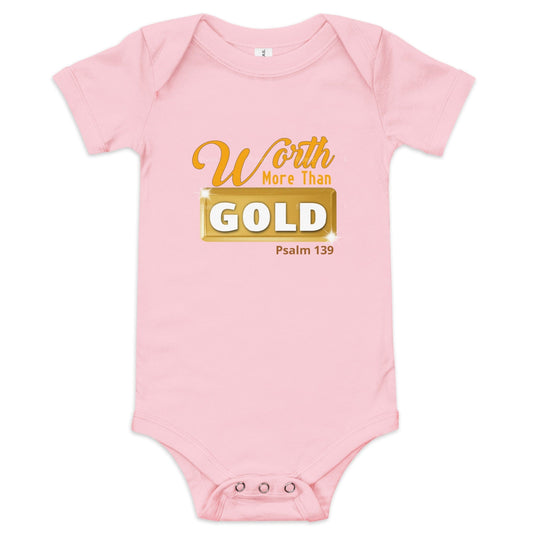 Journey of Becoming Pink / 3-6m Baby short sleeve one piece