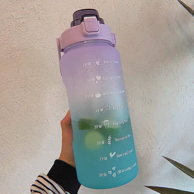 Journey of Becoming Purple / 2.0L Fitness Drinking Bottle