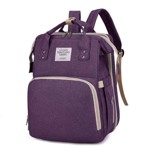 Journey of Becoming Purple Baby Nappy Changing Bags