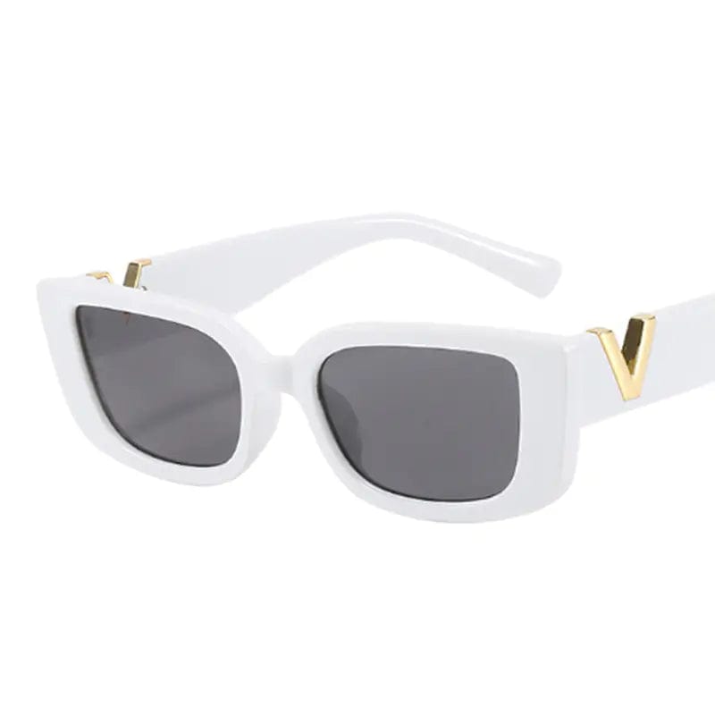 Journey of Becoming Rectangle Retro Sunglasses