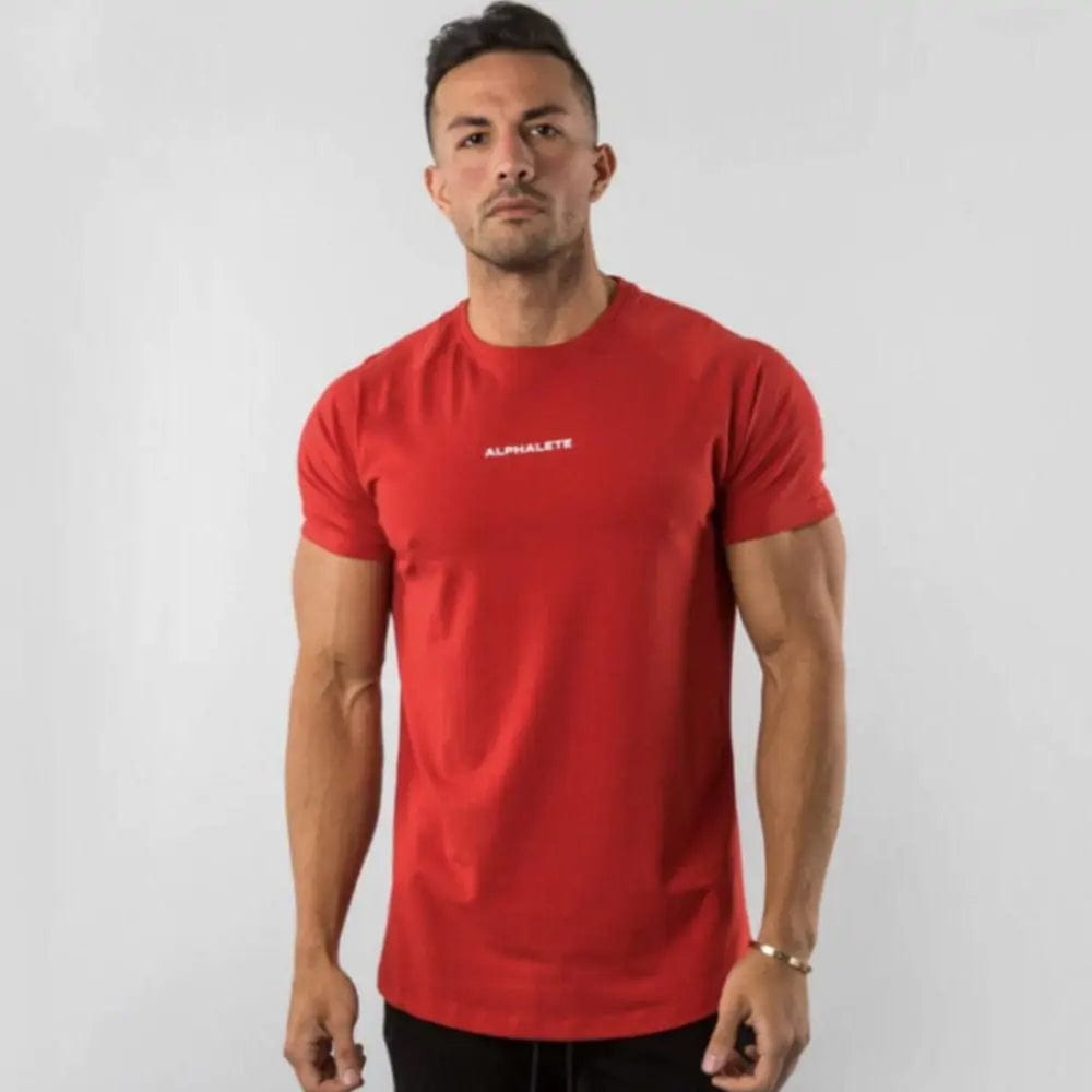 Journey of Becoming Red / L Men Fitted Gym T-Shirt