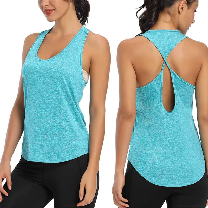 Journey of Becoming Running Vest Fitness Yoga Shirts