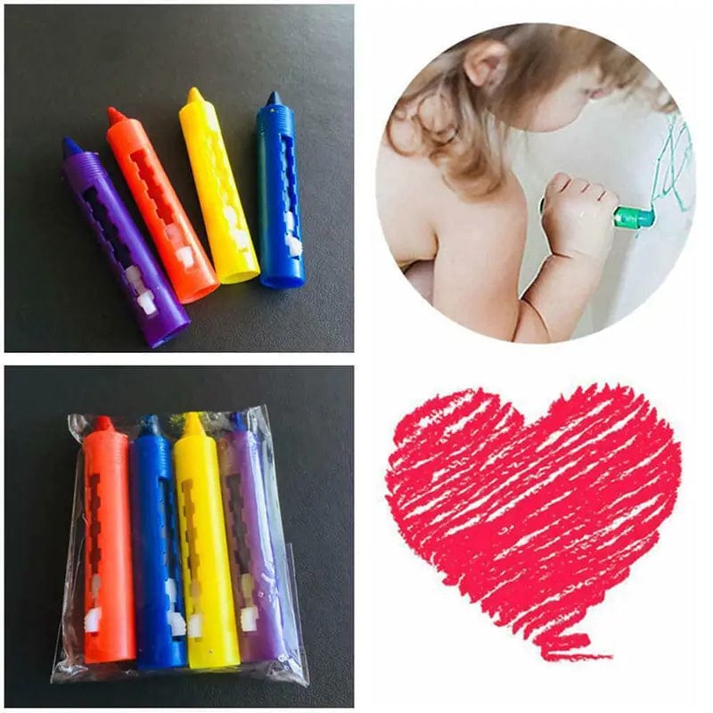 Journey of Becoming Set / 6pcs Washable Crayon for Kids