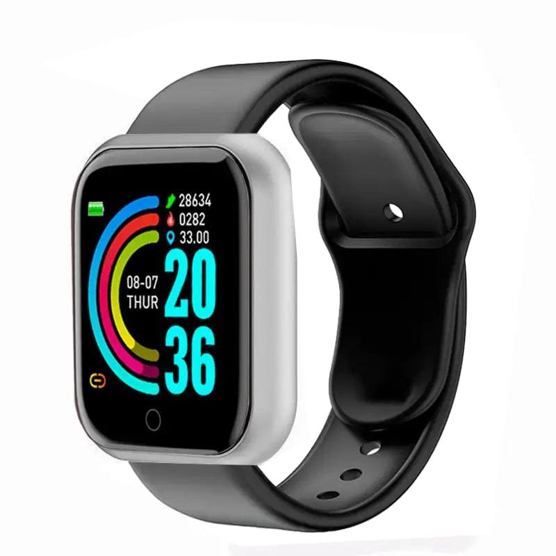 Journey of Becoming Sliver Waterproof Sport Fitness Smart Watch