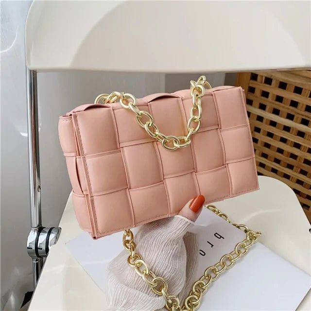 Journey of Becoming Watermelon Pink / 23cmx6cmx15cm Square Crossbody Bags