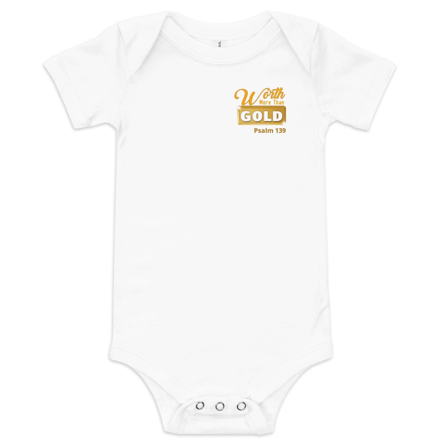 Journey of Becoming White / 3-6m Baby short sleeve one piece