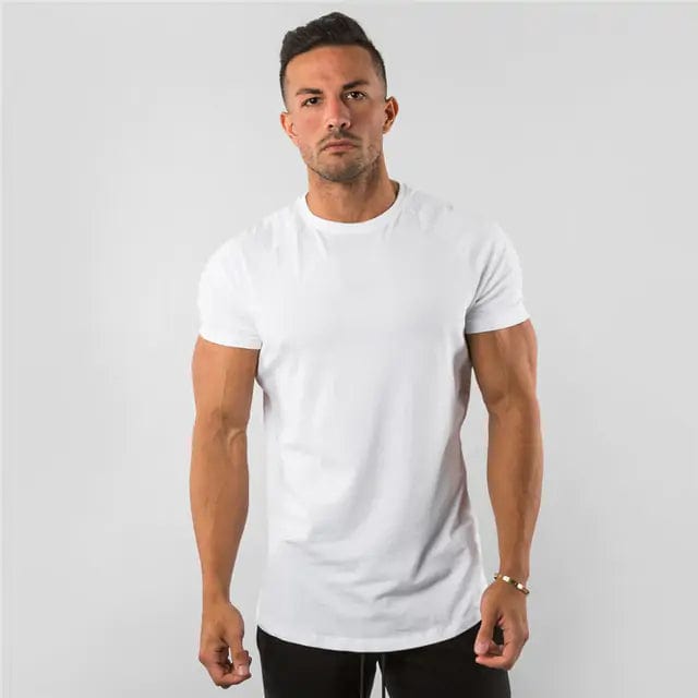 Journey of Becoming White / XL Male Gym T-Shirt