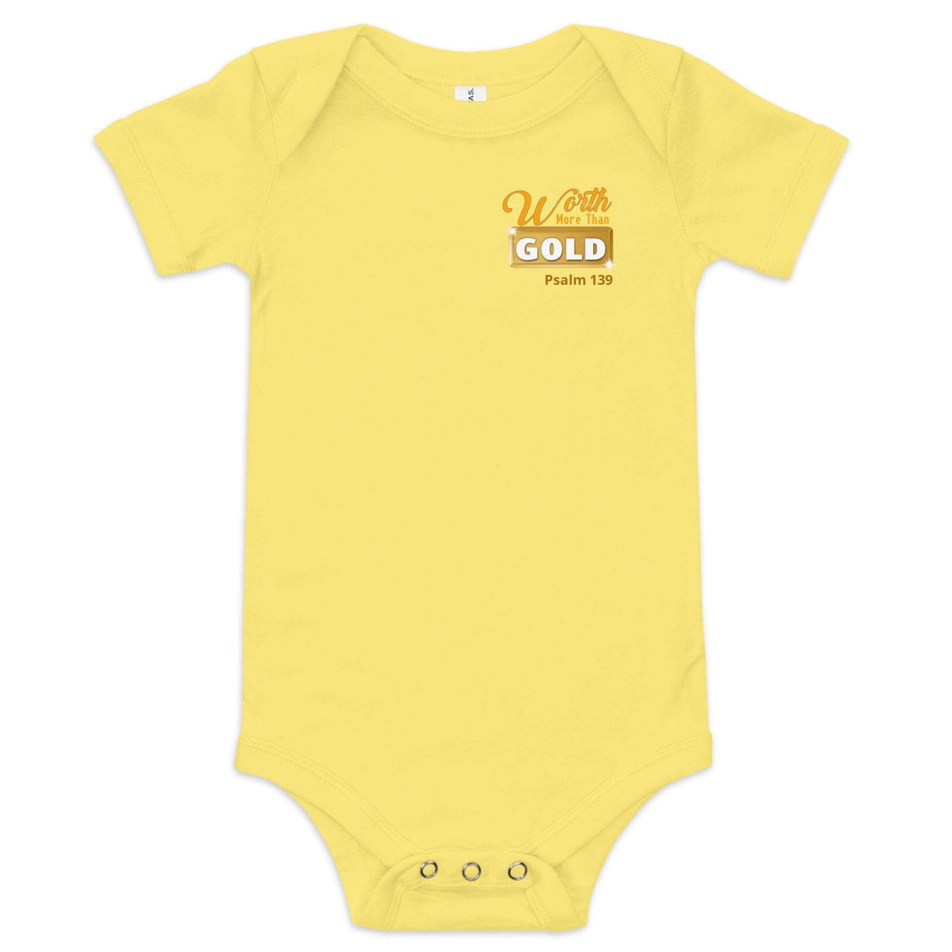 Journey of Becoming Yellow / 3-6m Baby short sleeve one piece